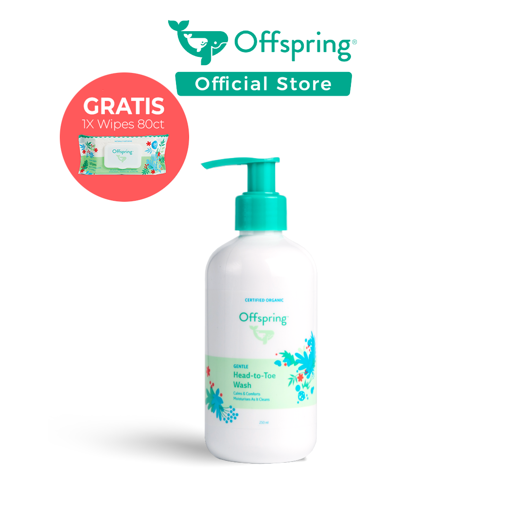 Offspring  Sabun Shampoo Bayi - Head to Toe Wash 250 ml 